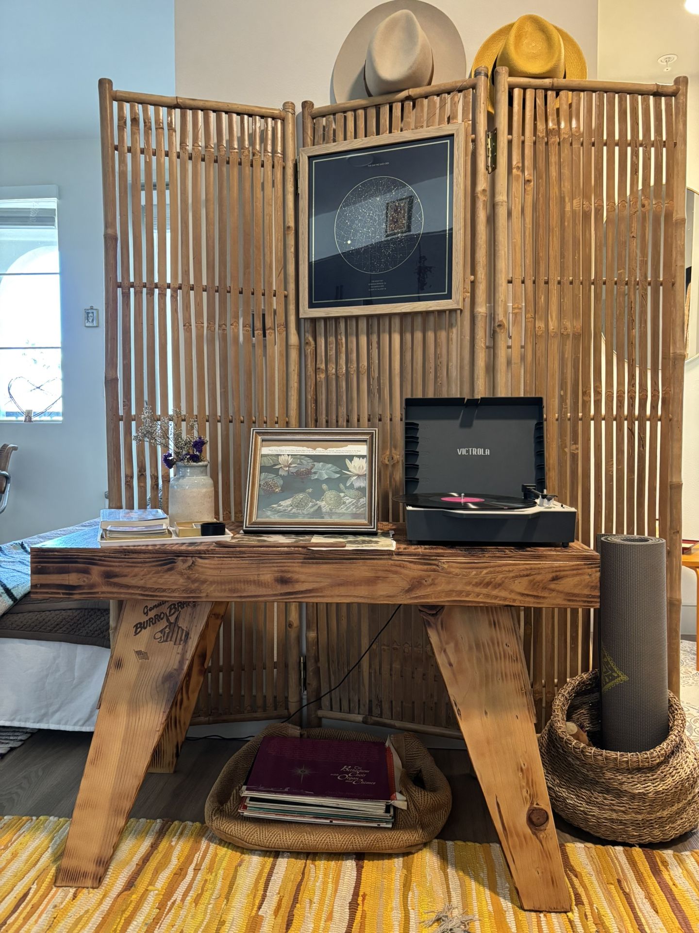 Hand Made “Burro” Buffet Table