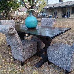Dining Room Table W/4 Chairs