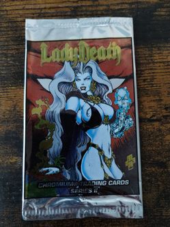 1995 Lady Death Cards Wrapper