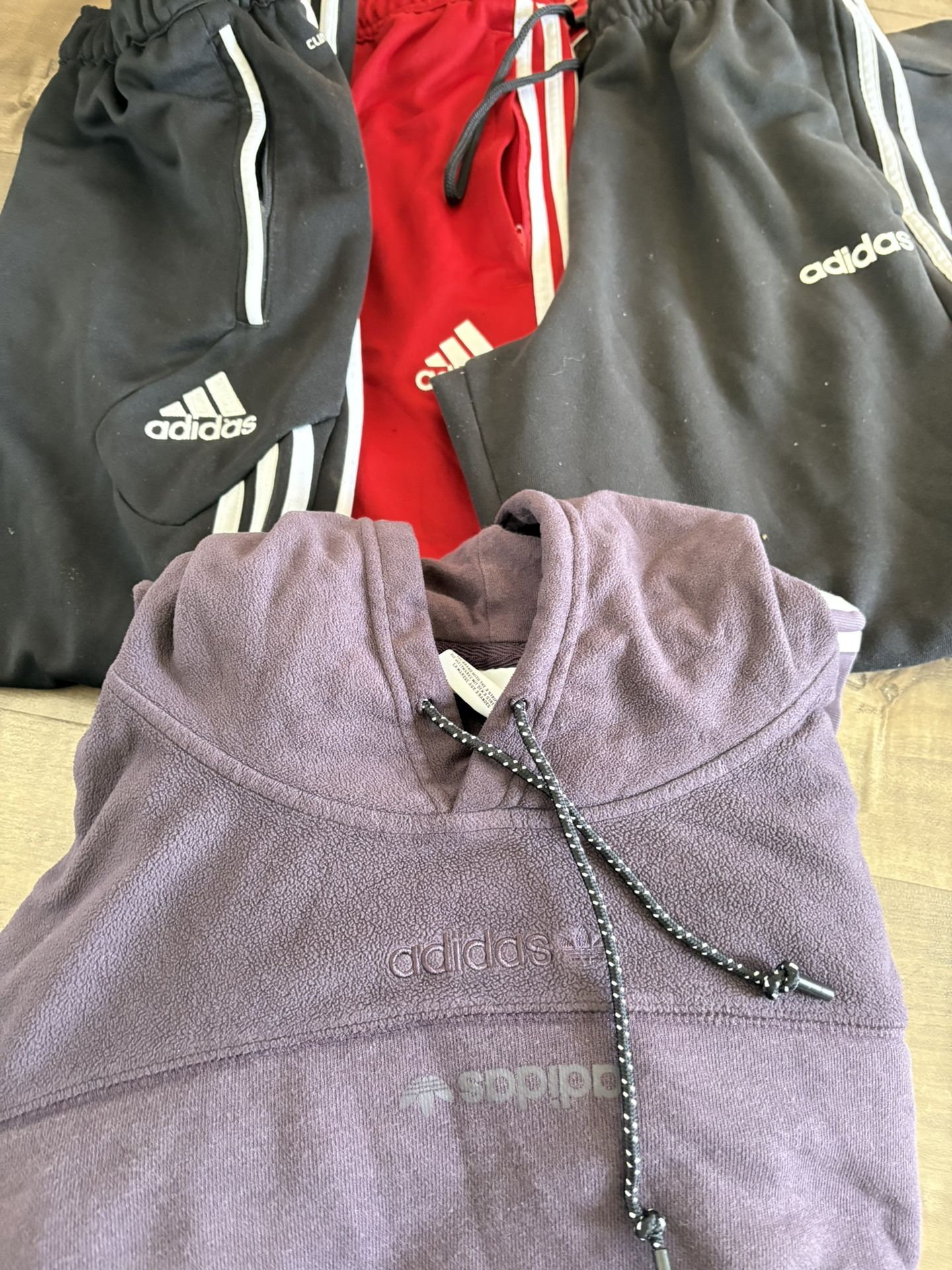 Adidas Bundle Hoodie And 3 Pants