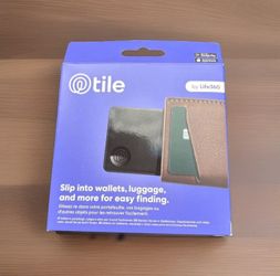 TILE BY LIFE 360 SLIM WALLET FINDER BLUETOOTH LUGGAGE TRACKER ITEM LOCATOR TAGS