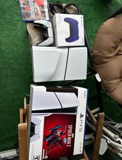 Bundle SONY PS5 disc 1TB WITH CONTROLLERS AND GAMES