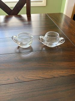 Vintage Tiffin-Franciscan Saturn Optic Creamer & Sugar Set