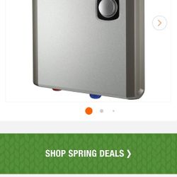 Tankless Water Heater