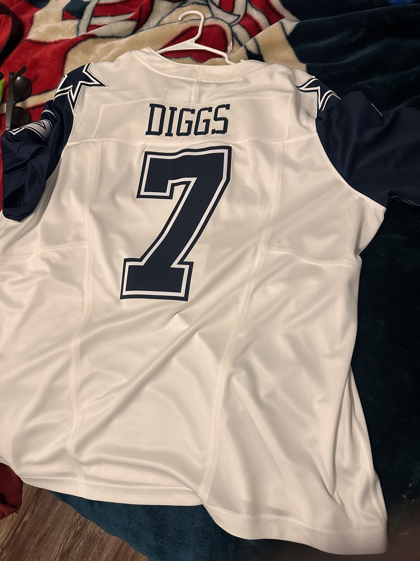3xl Authentic Diggs Nike Dallas Cowboys Jersey