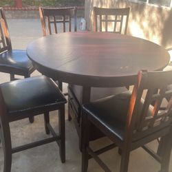 Dining Table With 6 Chairs 