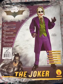 Boys Joker Costume size 8-10