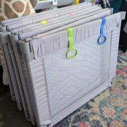 8 Panel Soft Fabric customizable Shape Playard Playpen Gate