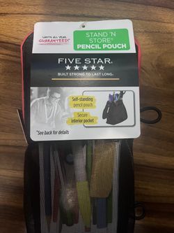 Five Star Pencil Pouch