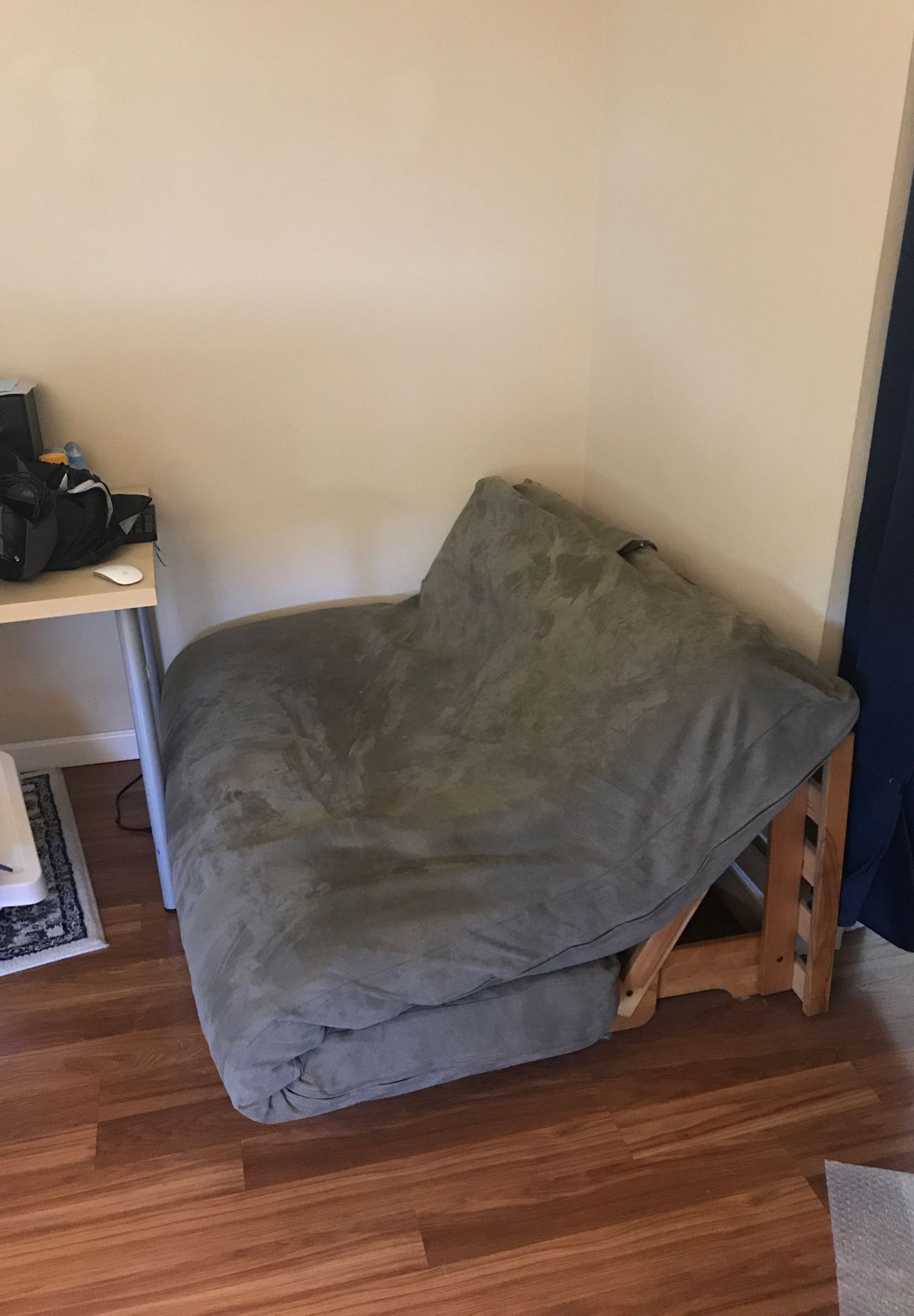 Free futon sofa bed (available if post is up)