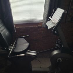 Recumbent Exercise Step Thru Bike