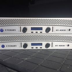 CROWN  -  XTI 4000  -  POWER AMPLIFIER 