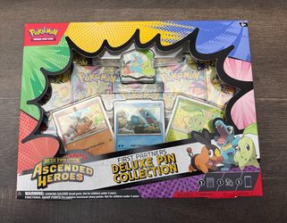 Pokémon TCG Mega Evolution—Ascended Heroes Deluxe Pin Collection Box