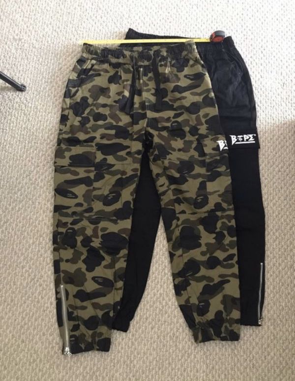 bape joggers cheap