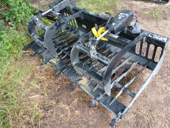 Brand new 78 inch skeleton grappler bucket for rocks Roots debris and brush