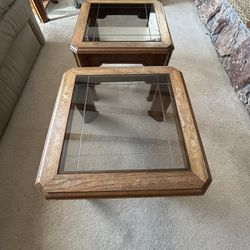 Oak Wood Side Table