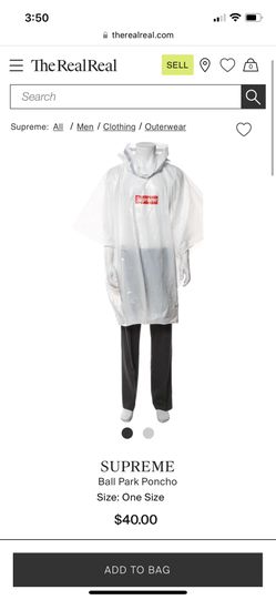 Supreme Ballpark Poncho