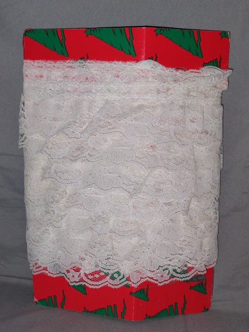 Vintage White Floral Lace Trim 2" Wide ~ 11.5 Yards Scalloped Lingerie Bridal
