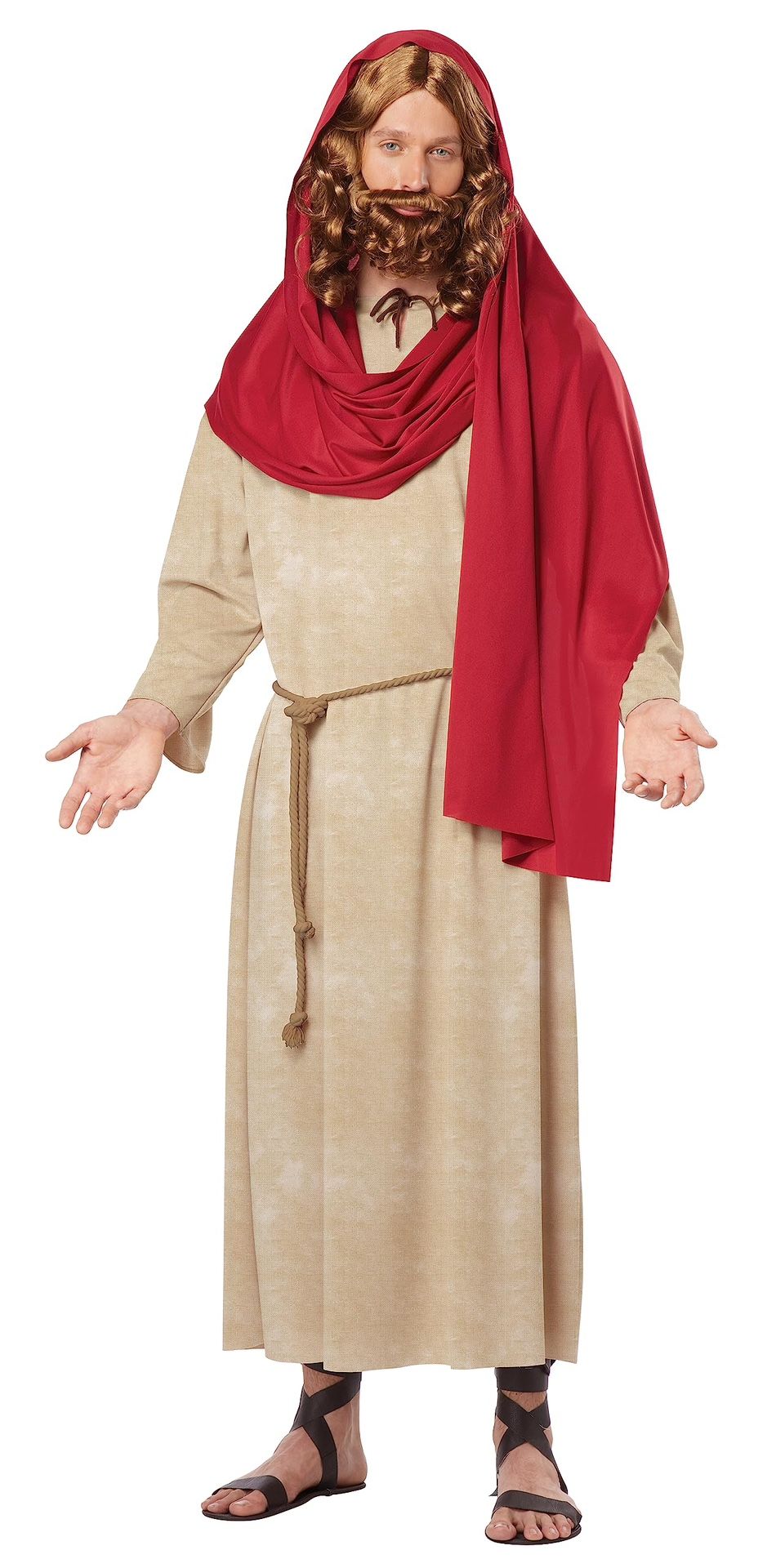 California Costumes Adult Jesus Christ Costume, Large.