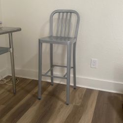 metal stool