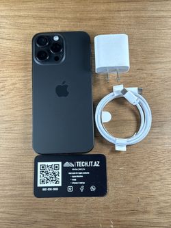 📱 iPhone 15 Pro Max | 256GB | Black Titanium | Unlocked (Any Carrier)