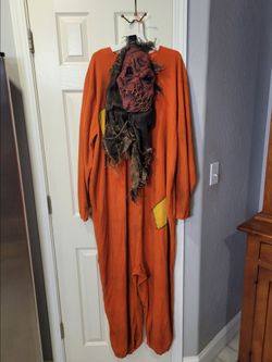 2 pc scarecrow halloween costume