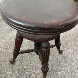 Vintage Piano Stool 