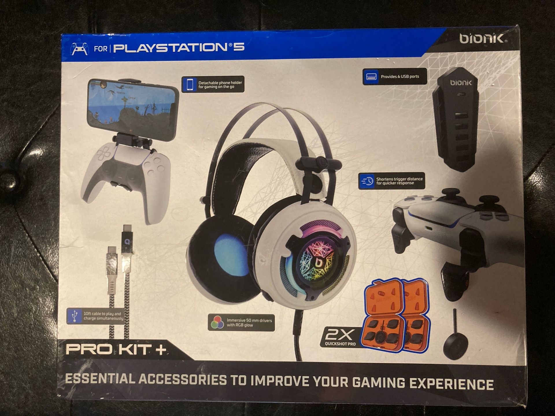 π₯ Bionik ProKit+ Gamer Pack for PlayStation β Like New! $22