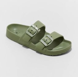NWT Slide Sandals Size 8