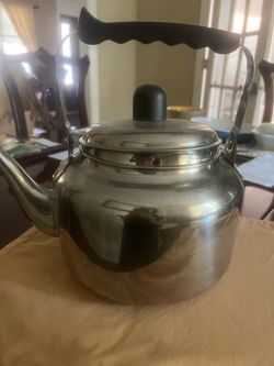 tea/ coffee kettle, stainless steel