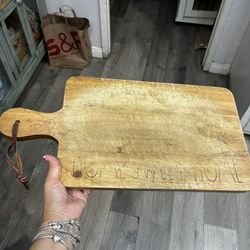 Rae Dunn Cutting Board $2