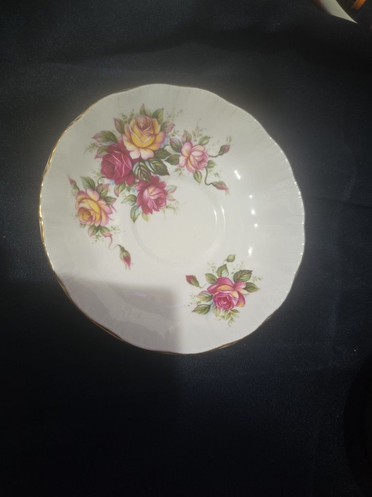 vintage Paragon Flower Festival Saucer