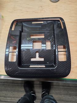 2014 - 2018  Carbon Fiber Overhead Console trim