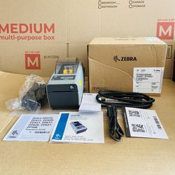 Zebra ZD411 Direct Thermal Barcode Label Printer USB ZD4A022-D01M00EZ