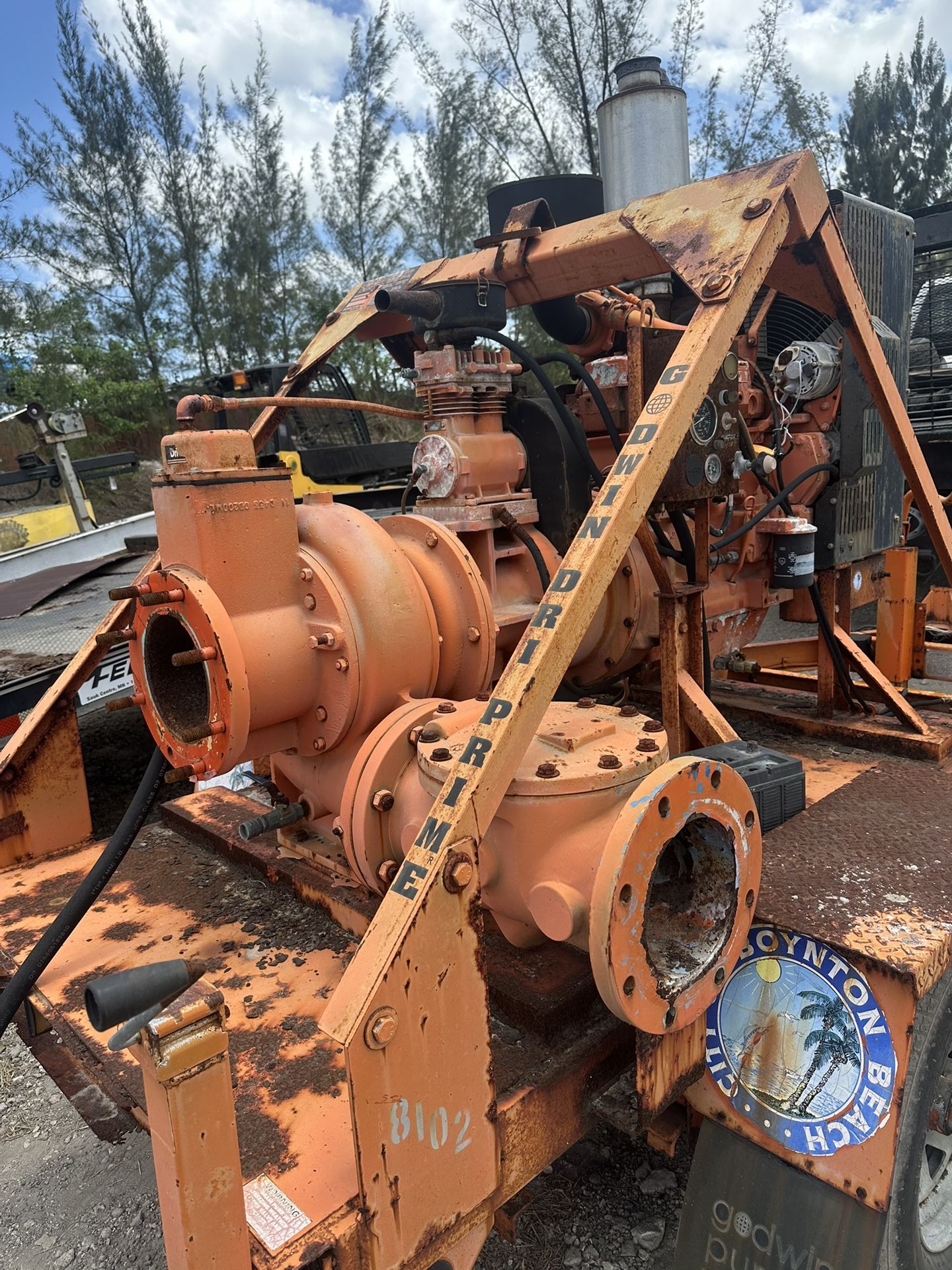 Bomba De Agua De 8” John Deere 4045 