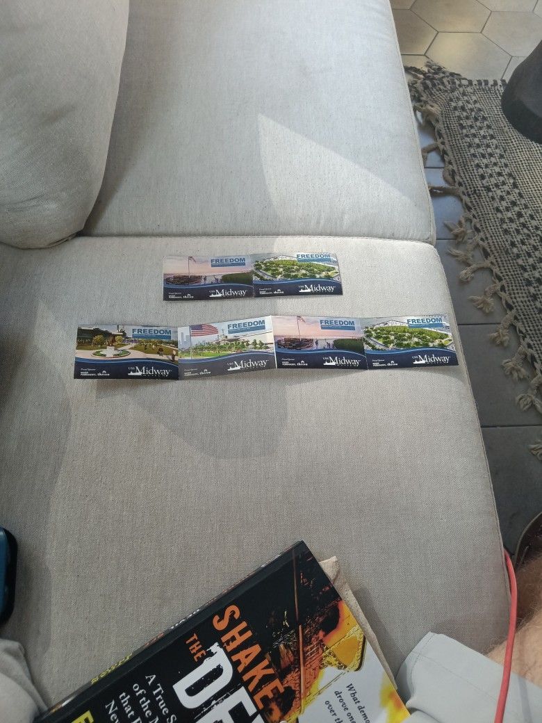 USS MIDWAY TICKETS 