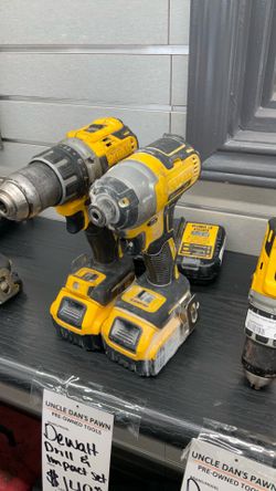 Dewalt Drill and Impact Set
