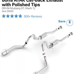 Borla ATAK Cat-Back Exhaust