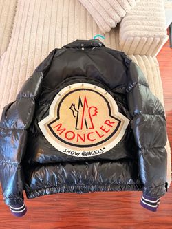 Moncler puff / palm angels collab coat goose down