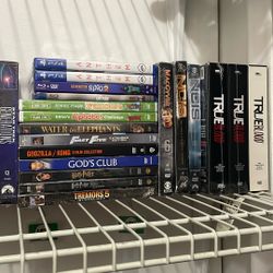 Sealed VHS/Video Games/DVD