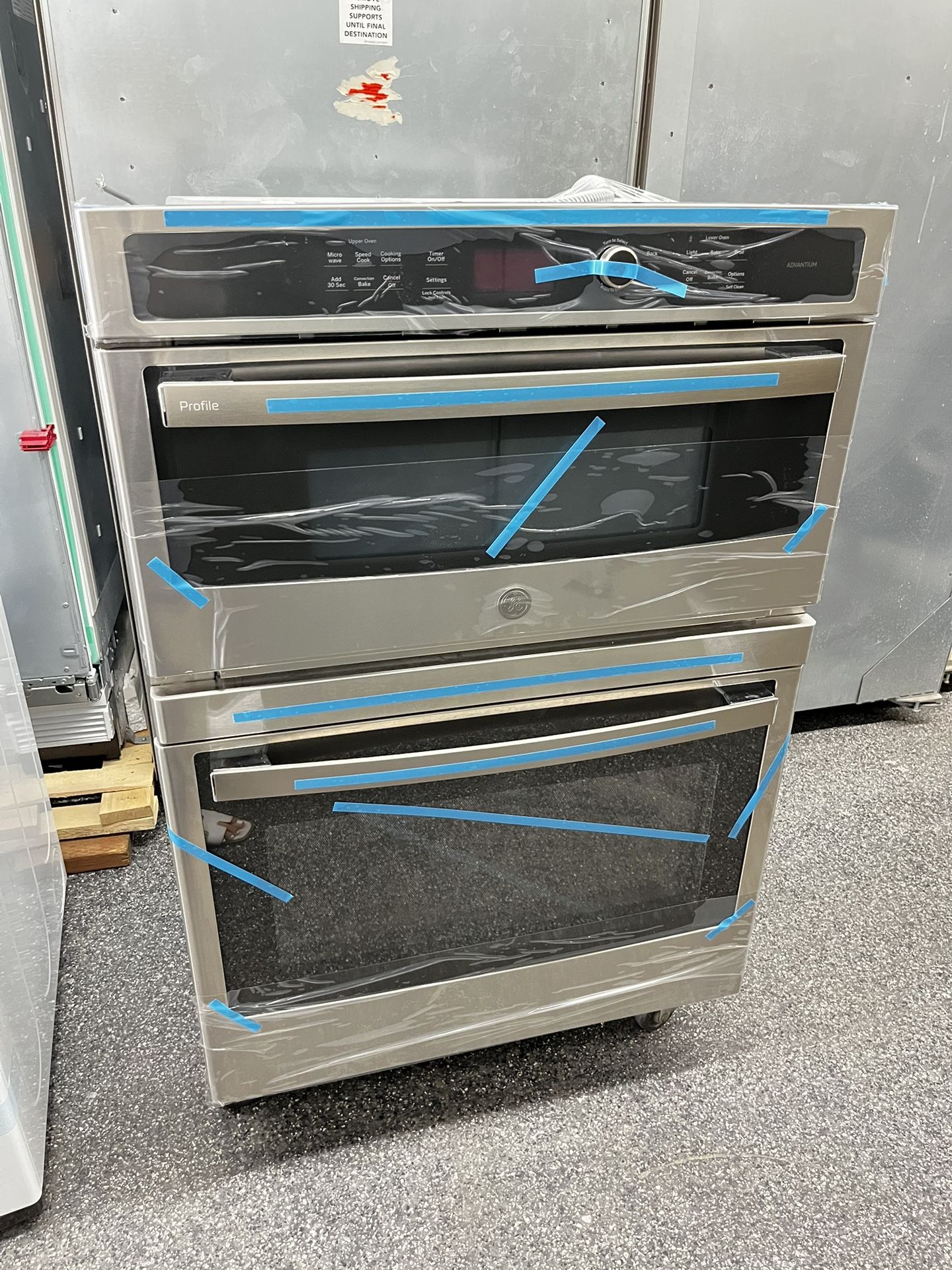 GE Profile 30” Wide Microwave Oven Combination
