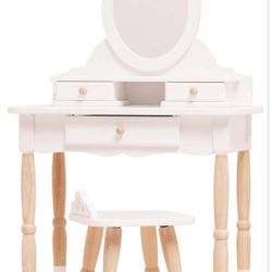 Kids Wooden Vanity 