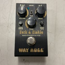 Way Huge Pork & Pickle Bass Overdrive & Fuzz Pedal