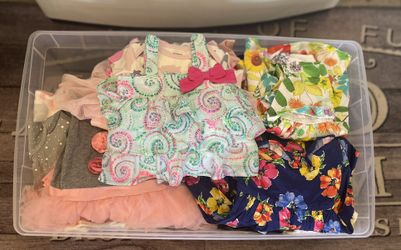 3,6, And 9 Month Baby Girl Clothes 