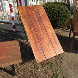 IronRod & Wood Coffee Table