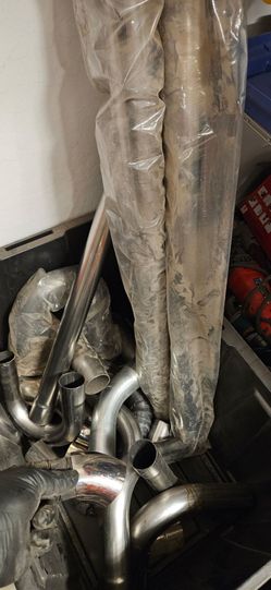 Exhaust pipe maderal bend