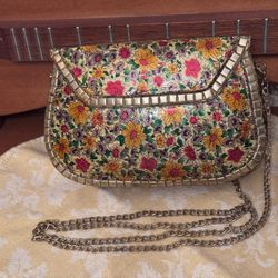  Metal Purse Velvet Interior 