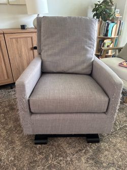 FREE nursery rocker glider grey