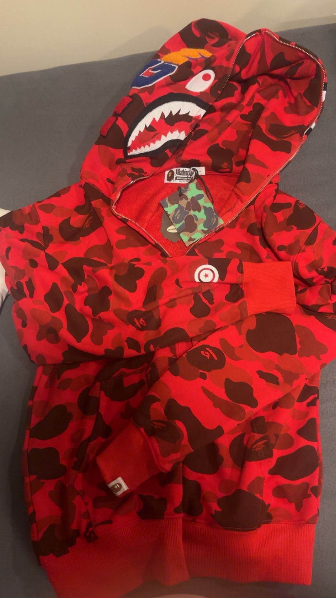 Red Bape Hoodie