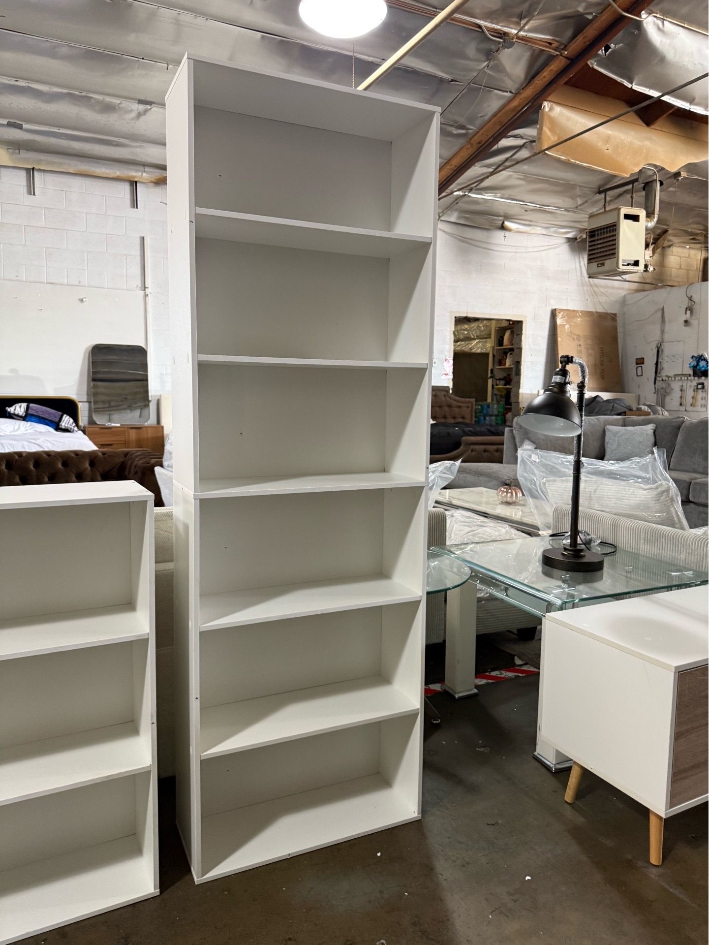 6-Tier Bookcase with 6 Open Shelves and Anti-Toppling Kits Shipped